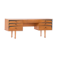Bureau scandinave en teck graphique