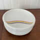 Lot 8 assiettes arc en ciel Tonika Kahla