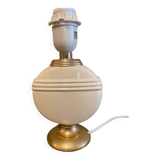 Ivory ceramic lamp base