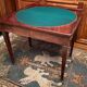 Mahogany game table console from the Napoleon III period