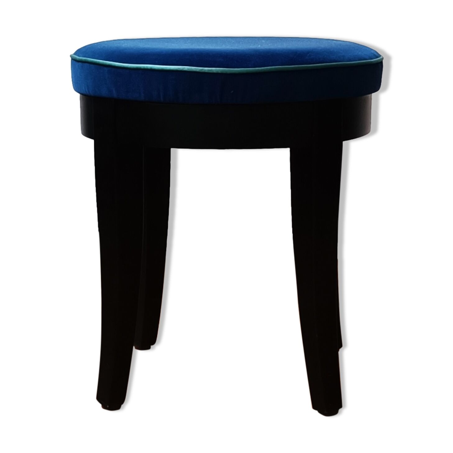 Tabouret en velours