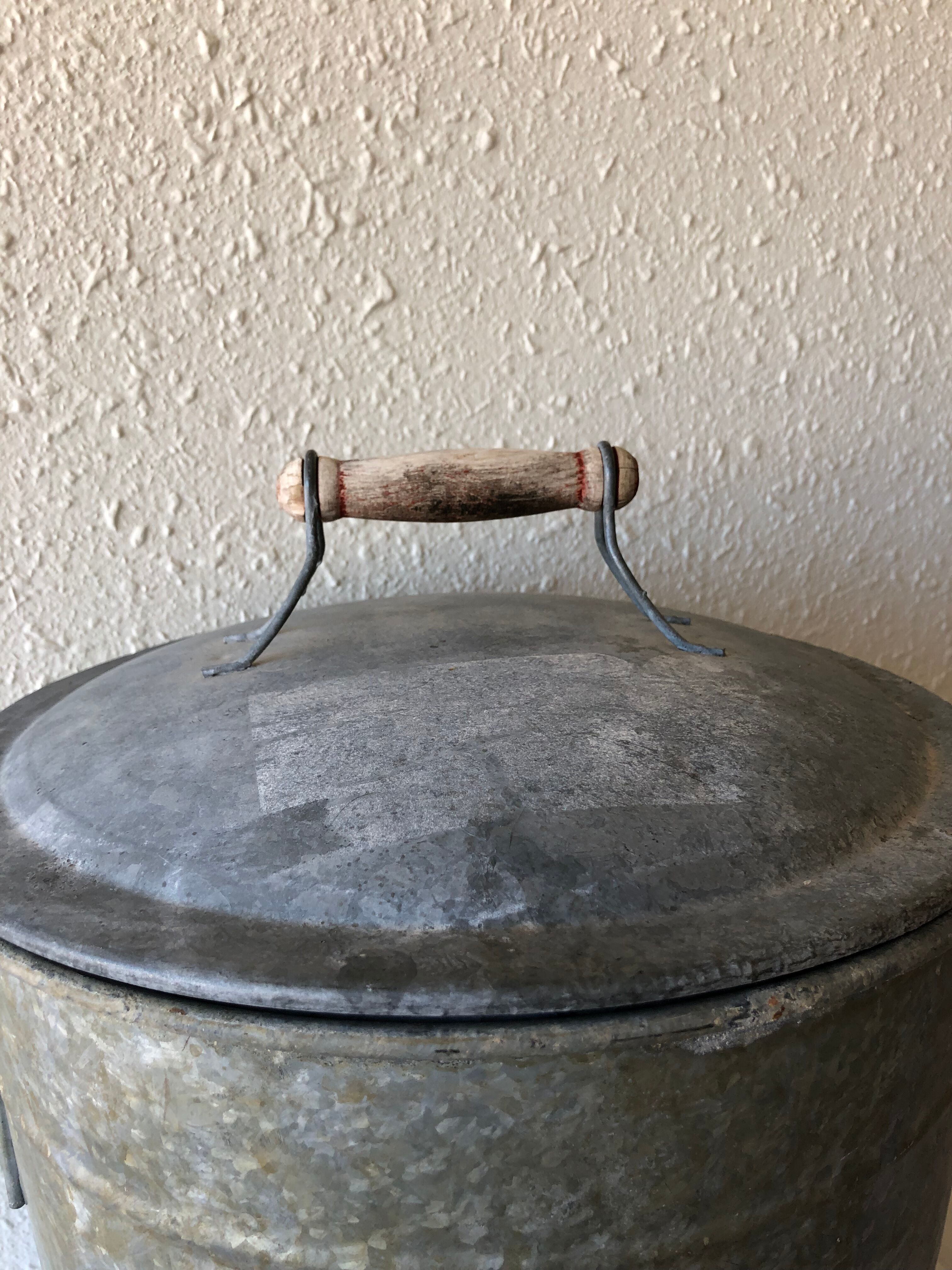 Zinc pot cover