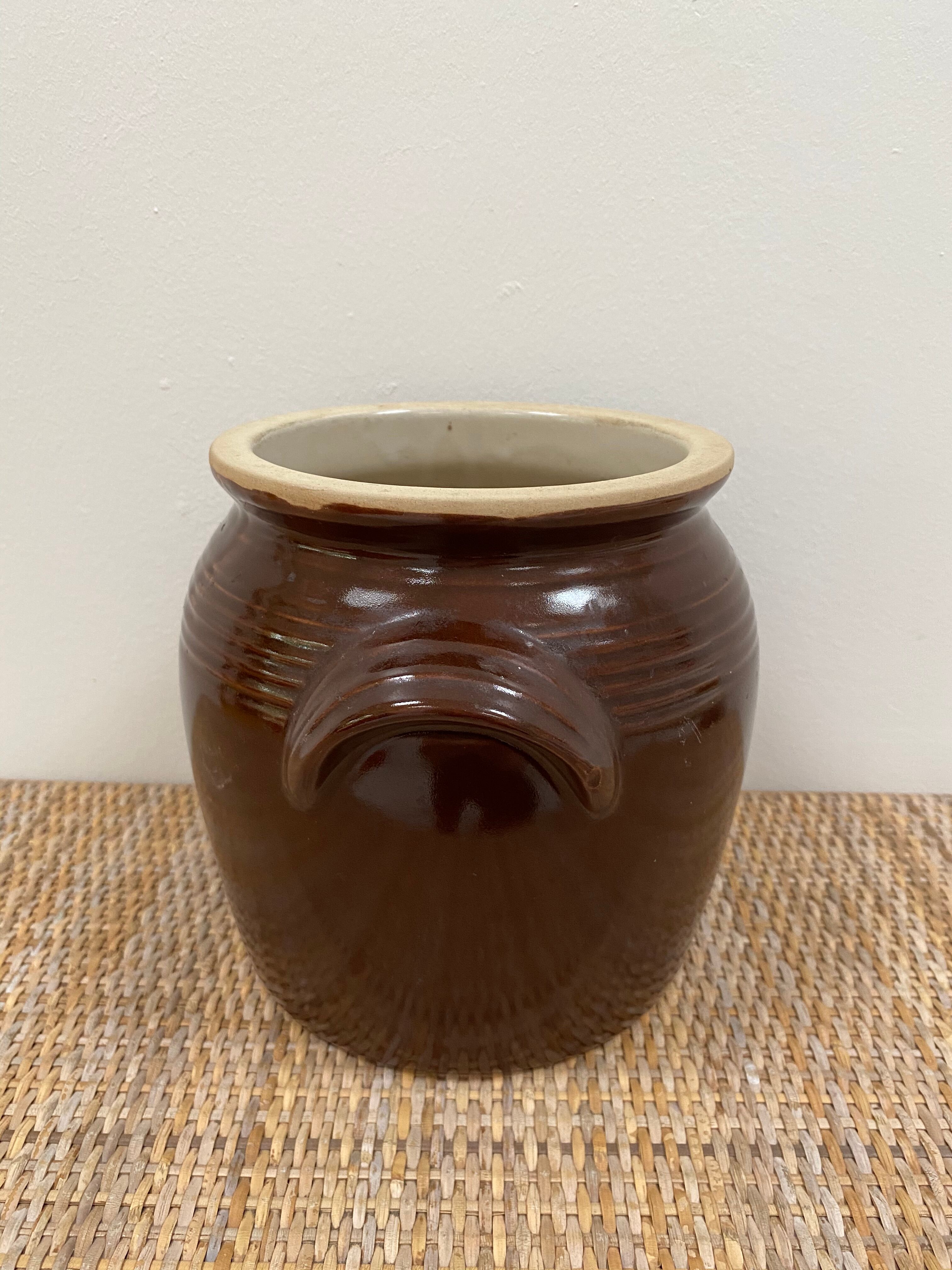 Old Gers candied sandstone pot