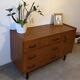 Scandinavian teak dresser/vanity from the 1960s.