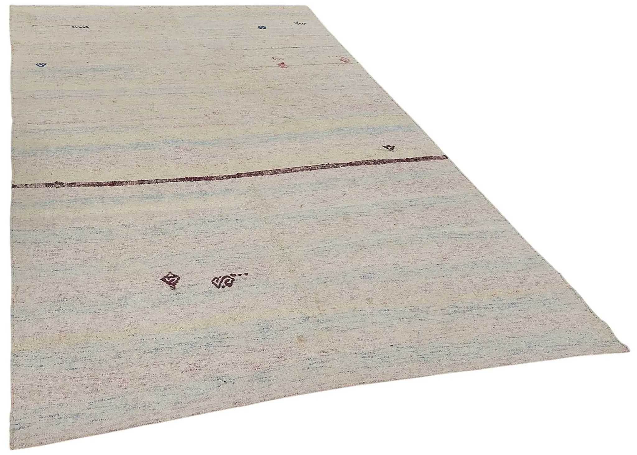 Turkish Handwoven Flatweave Chaput Kilim 176 cm x 296 cm