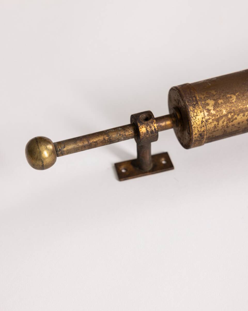 Applique vintage années 40 en laiton réglable design italien