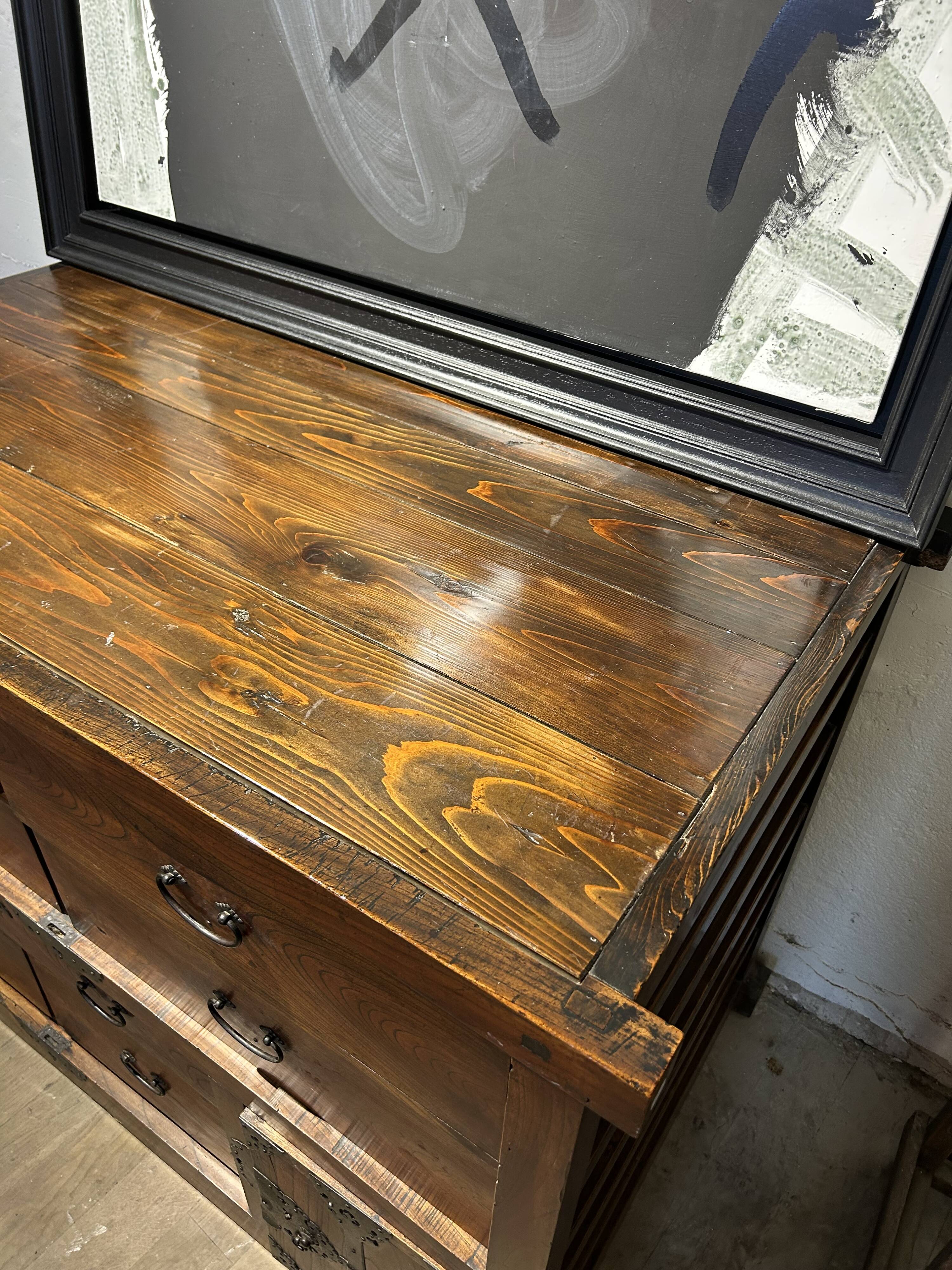 Japanese commode Todana Tansu late 19th century