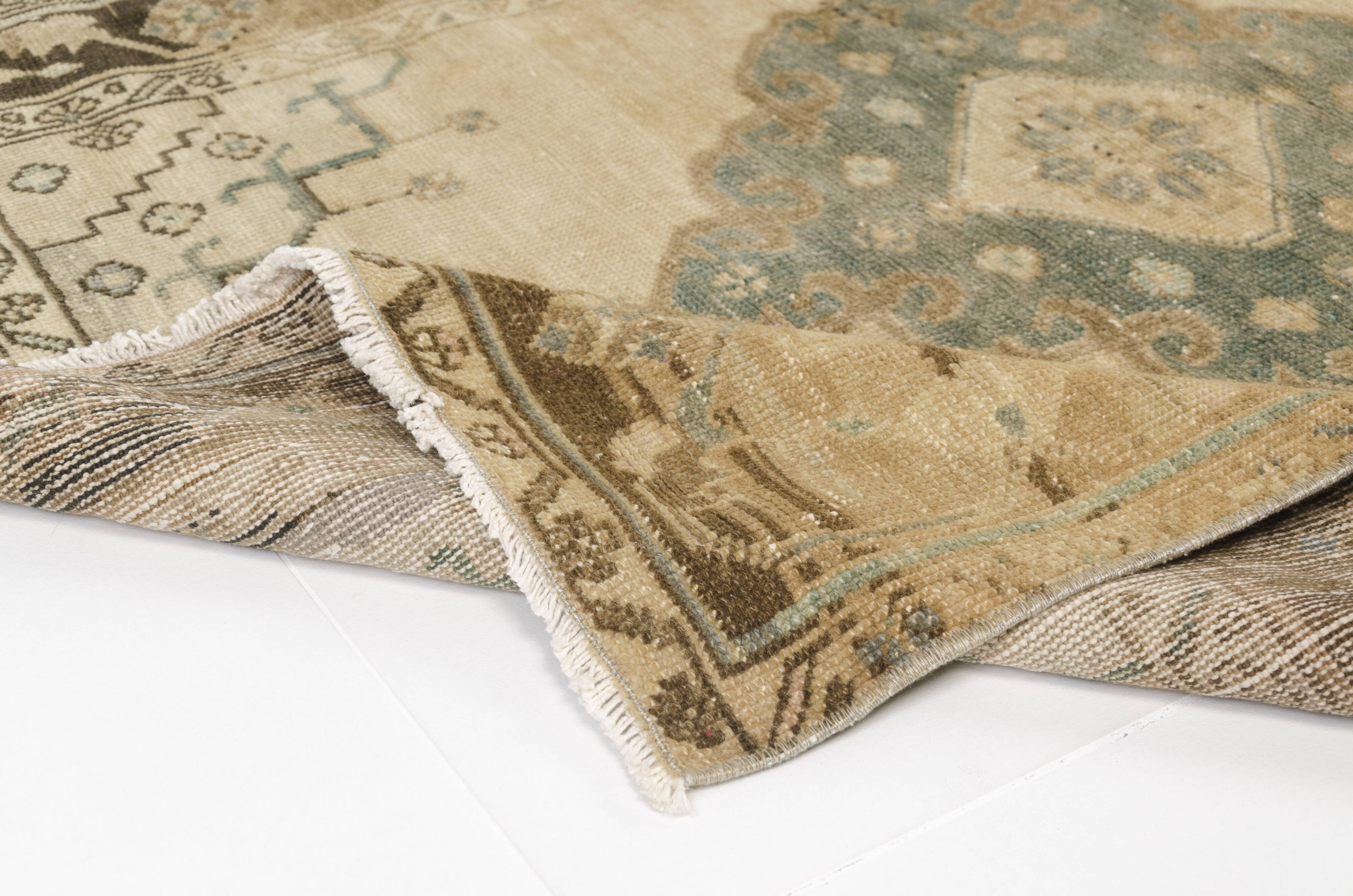 Tapis décoratif vintage anatolien