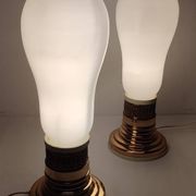 Paire de lampes de table. Espagne, années 1960.