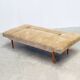 1970's German wooden sofa / daybed