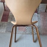 Arne Jacobsen Rosewood Drop leave Table with chairs Fritz Hansen