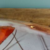 Plate signed Monique Brunner, Pansier, Pottery of the Aquarius, Vallauris