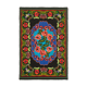 Handmade Vintage Moldovian Black Kilim 200 cm