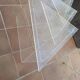 Table gigogne plexiglass triangle 90's