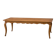 Wooden dining table with curved legs – authentic charm