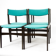 Série de 4 chaises danoises