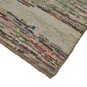 Tapis boho recyclé turc fait main 254 cm x 303 cm