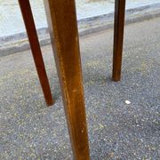 Scandinavian square bistro table in wood