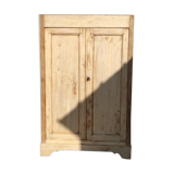 Natural wood cabinet