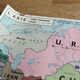 School map - Political South America and USSR