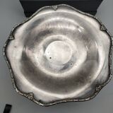 Art Deco silver-plated metal pocket tray