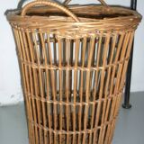 Vintage rattan basket