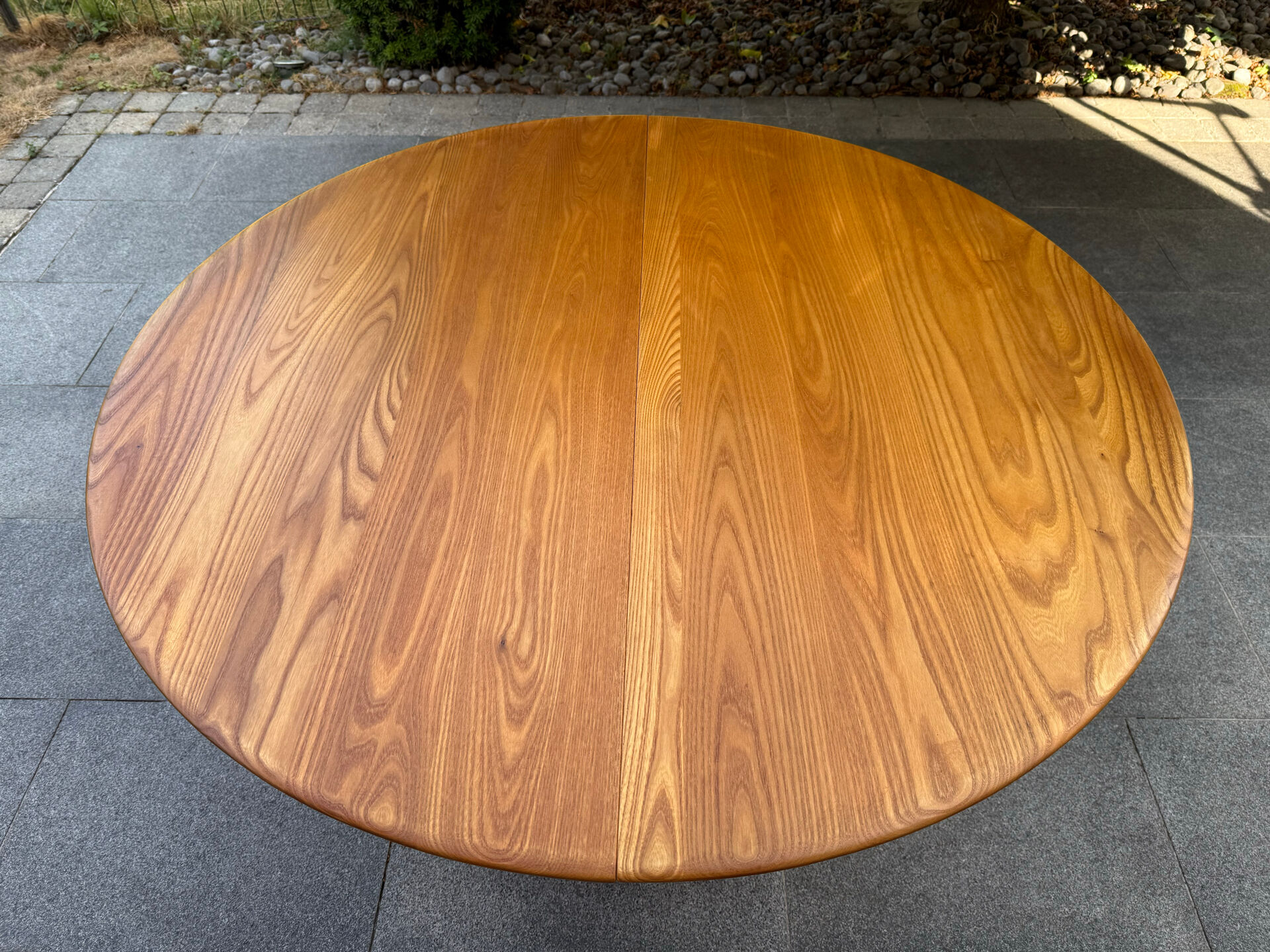 Scandinavian extendable dining table 1970