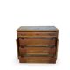 Commode de style Art Déco en bois de cerisier et noyer.