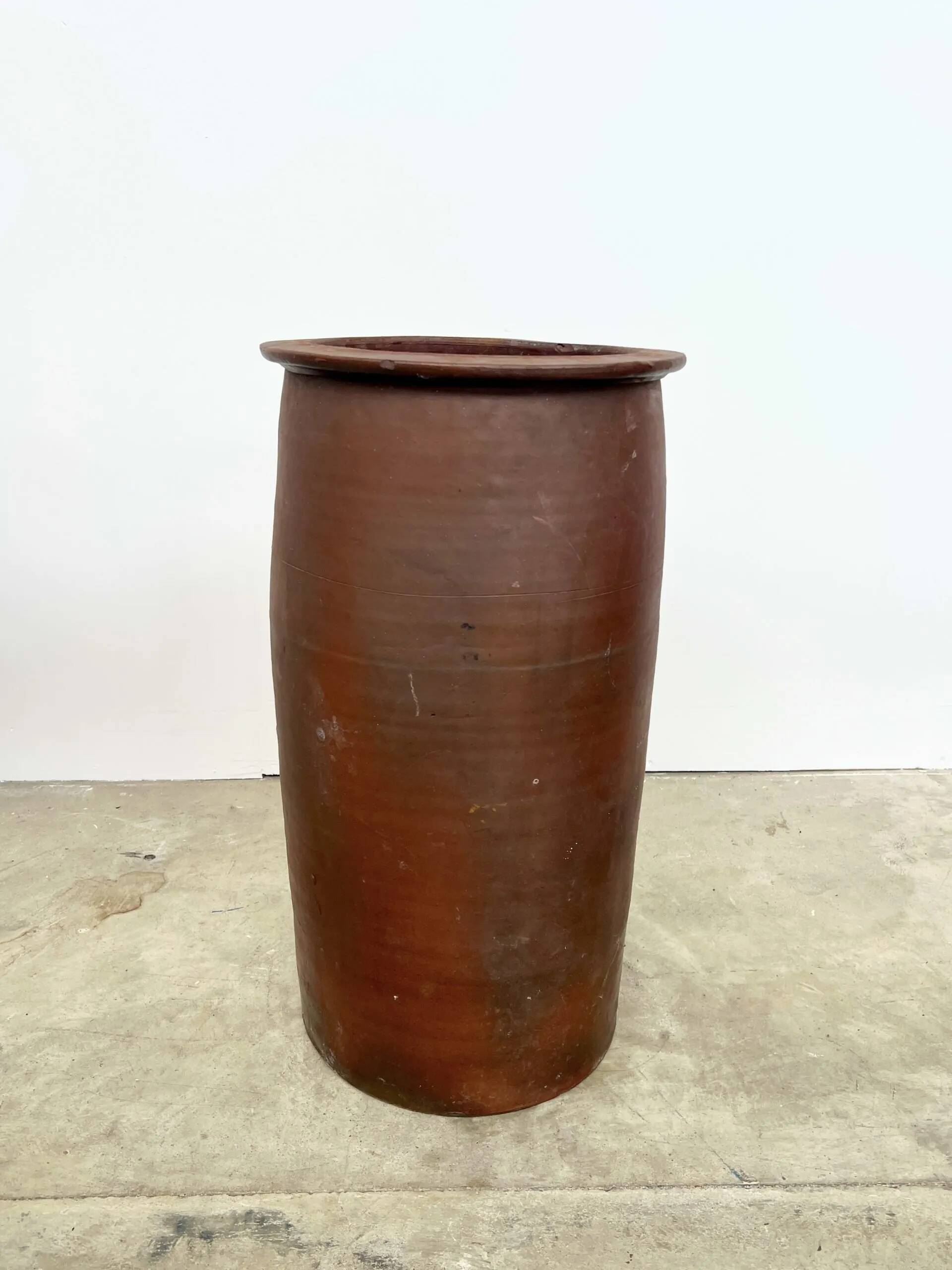 Ancient terracotta jar