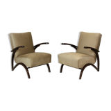 Armchairs by Jindřich Halabala, 1940