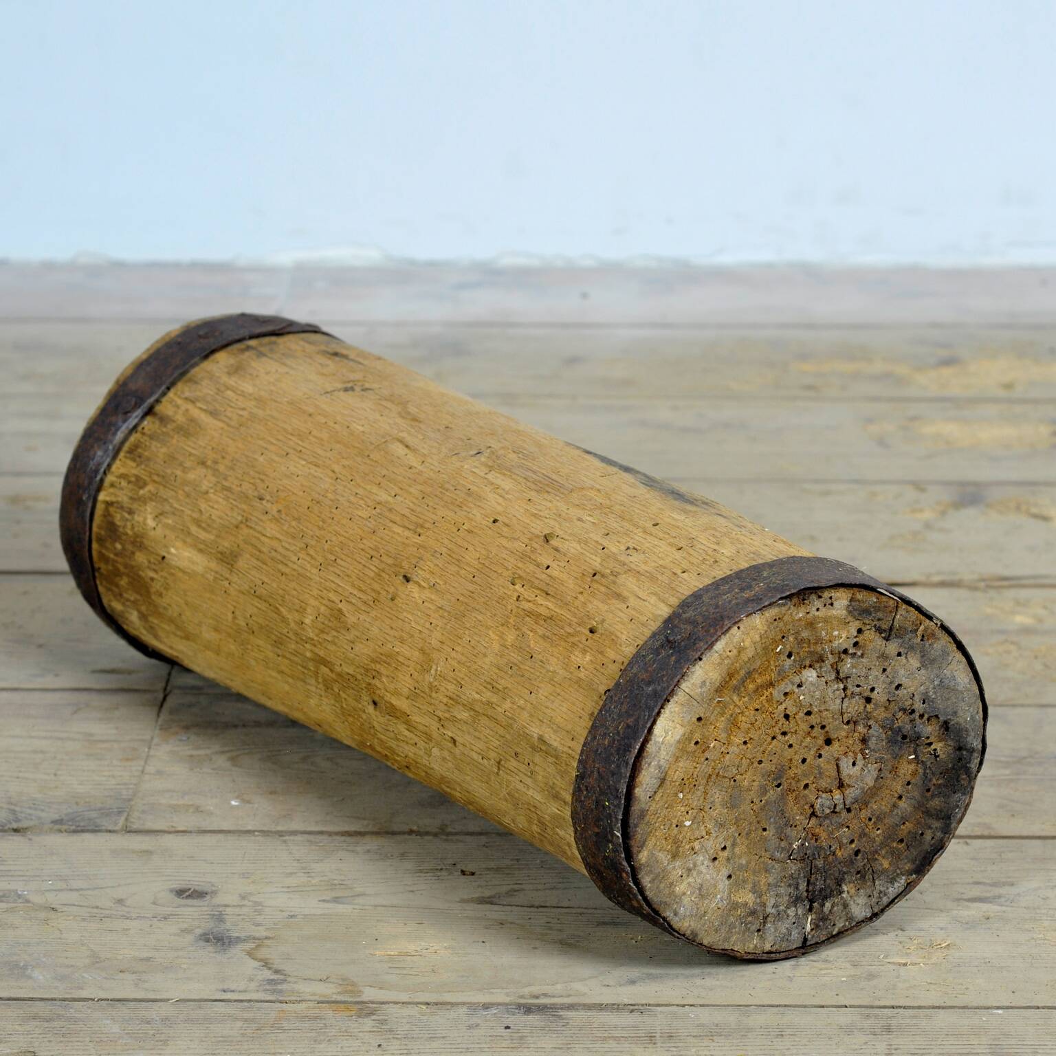 Primitive storage barrel/vase, circa 1900