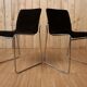 Série 4 chaises design Italien