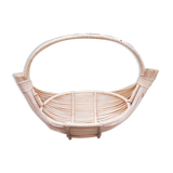 Vintage wicker fruit basket