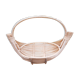 Vintage wicker fruit basket