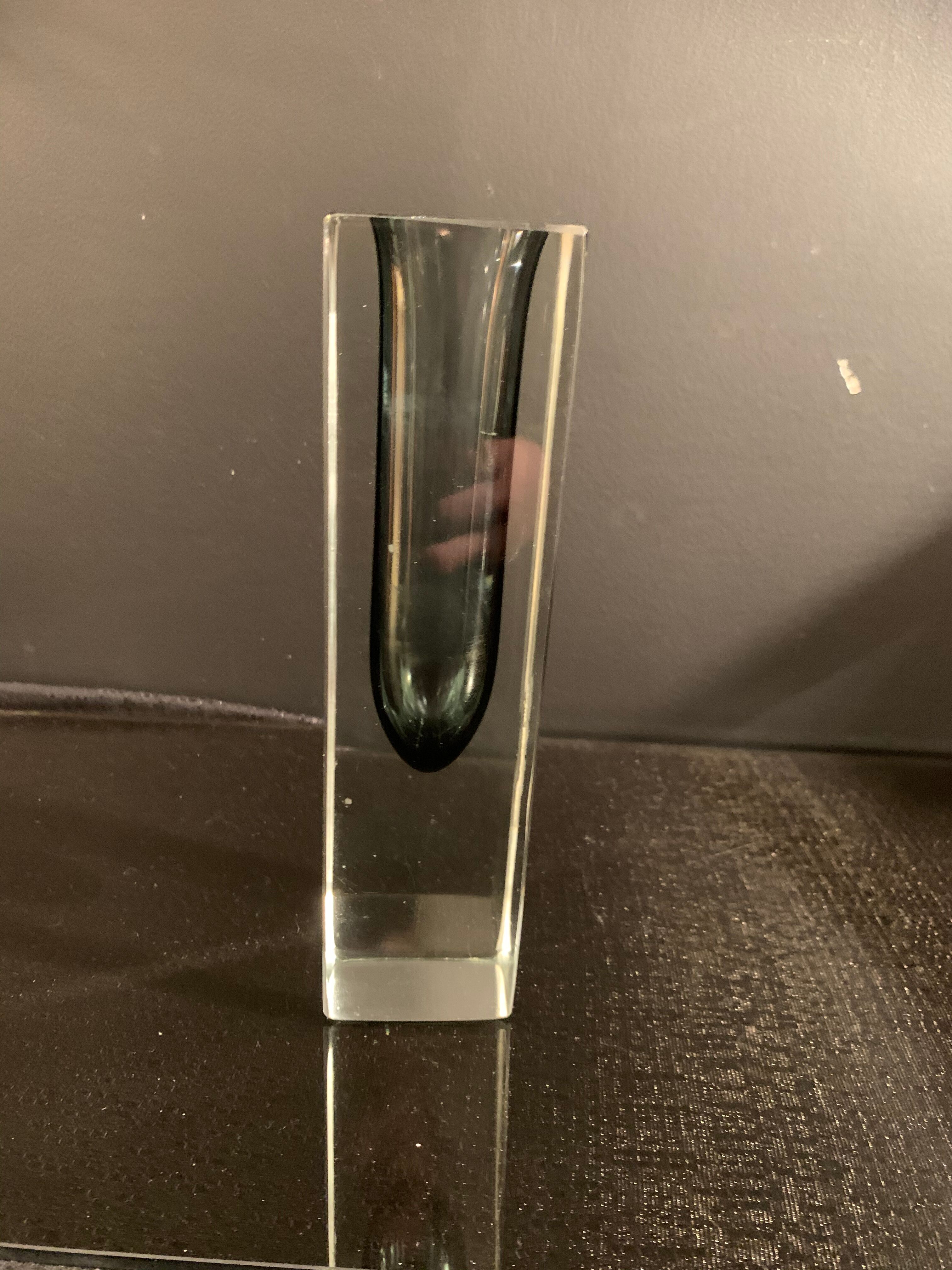 Murano, Sommerso design vase from the 1960s