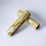 Mother-of-pearl salt & pepper shakers, Italy, 1970s