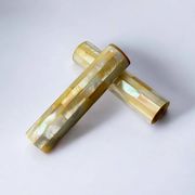 Mother-of-pearl salt & pepper shakers, Italy, 1970s