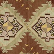 Grand Turkish Kilim Yoruk Vintage 174x435 cm Geometric Handwoven