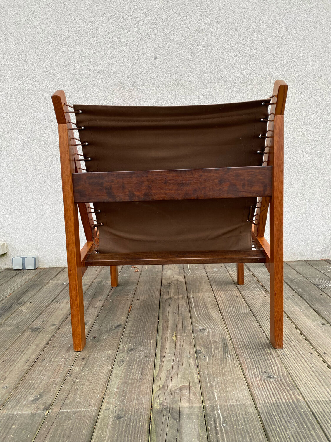 Safari armchair by Torbjörn Afdal for Bruksbo Norwegen 1960.