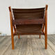 Safari armchair by Torbjörn Afdal for Bruksbo Norwegen 1960.