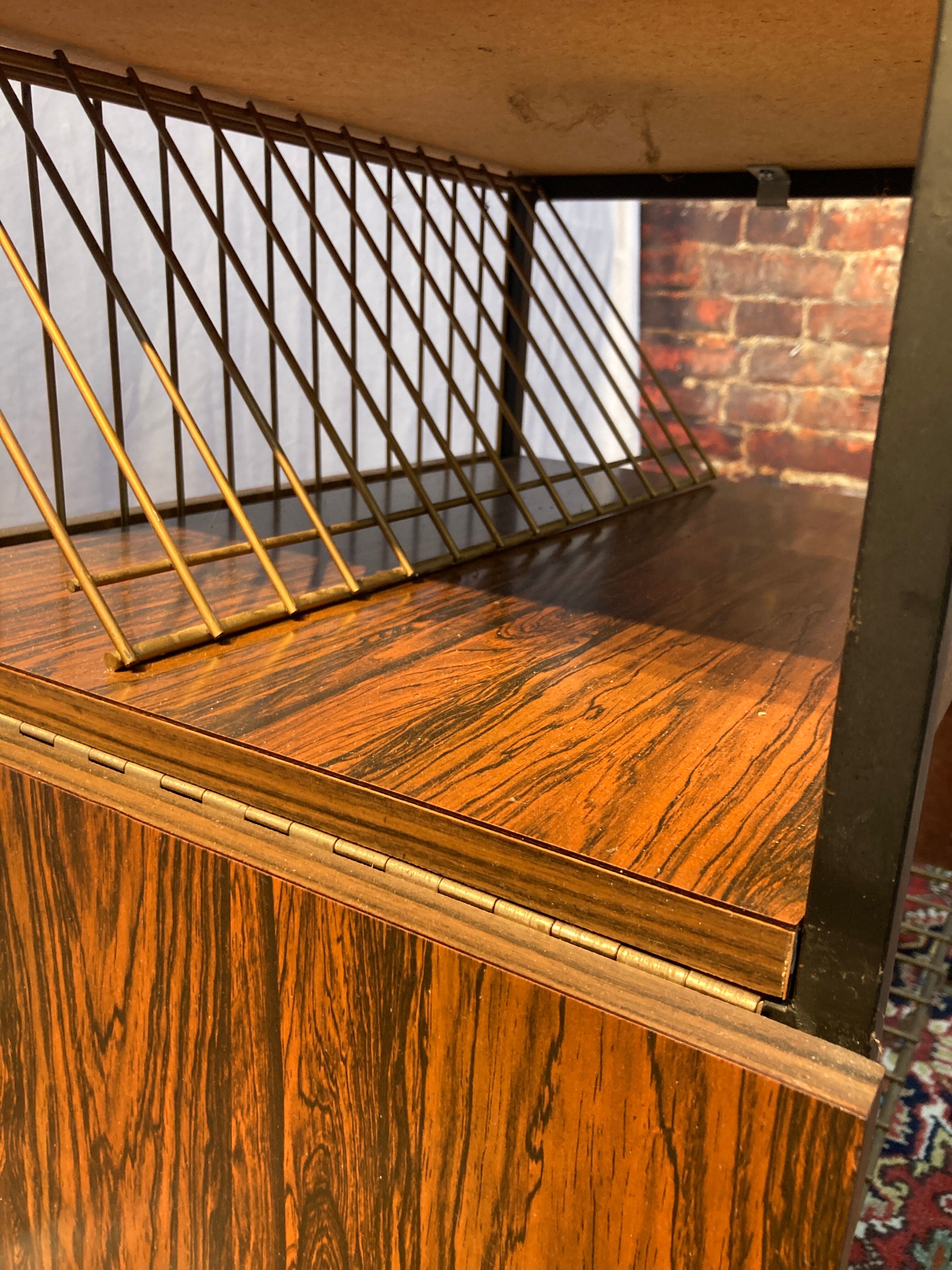 Vintage hi fi furniture in formica