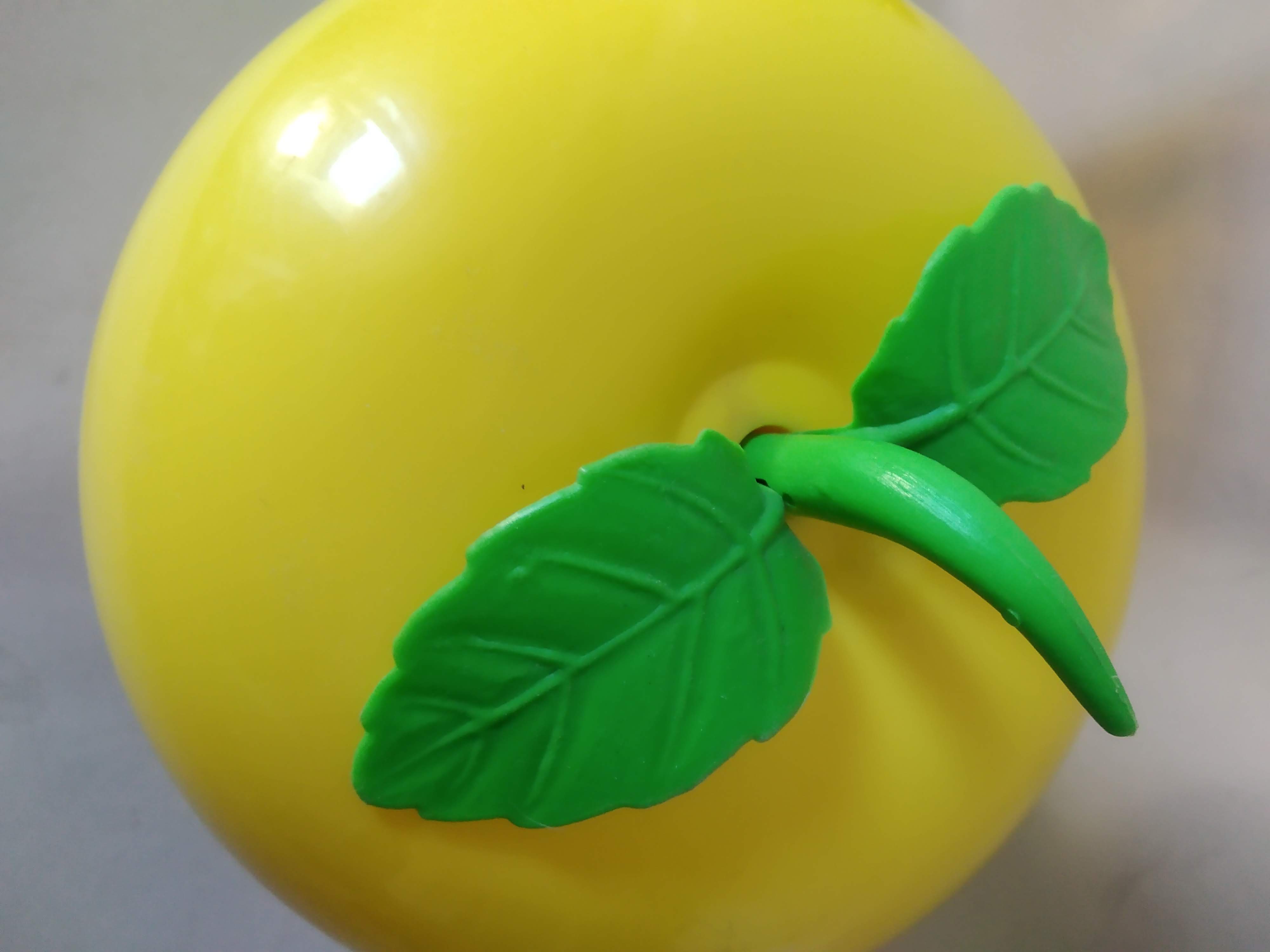 Seau à glaçons pomme jaune Veropam vintage 70's