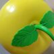 Seau à glaçons pomme jaune Veropam vintage 70's
