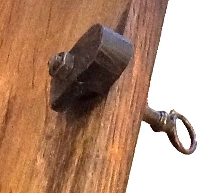 Ancien confiturier campagnard finition cirée