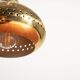 Brass pendant lamp by Scandi-Lamp, 1960s/70s