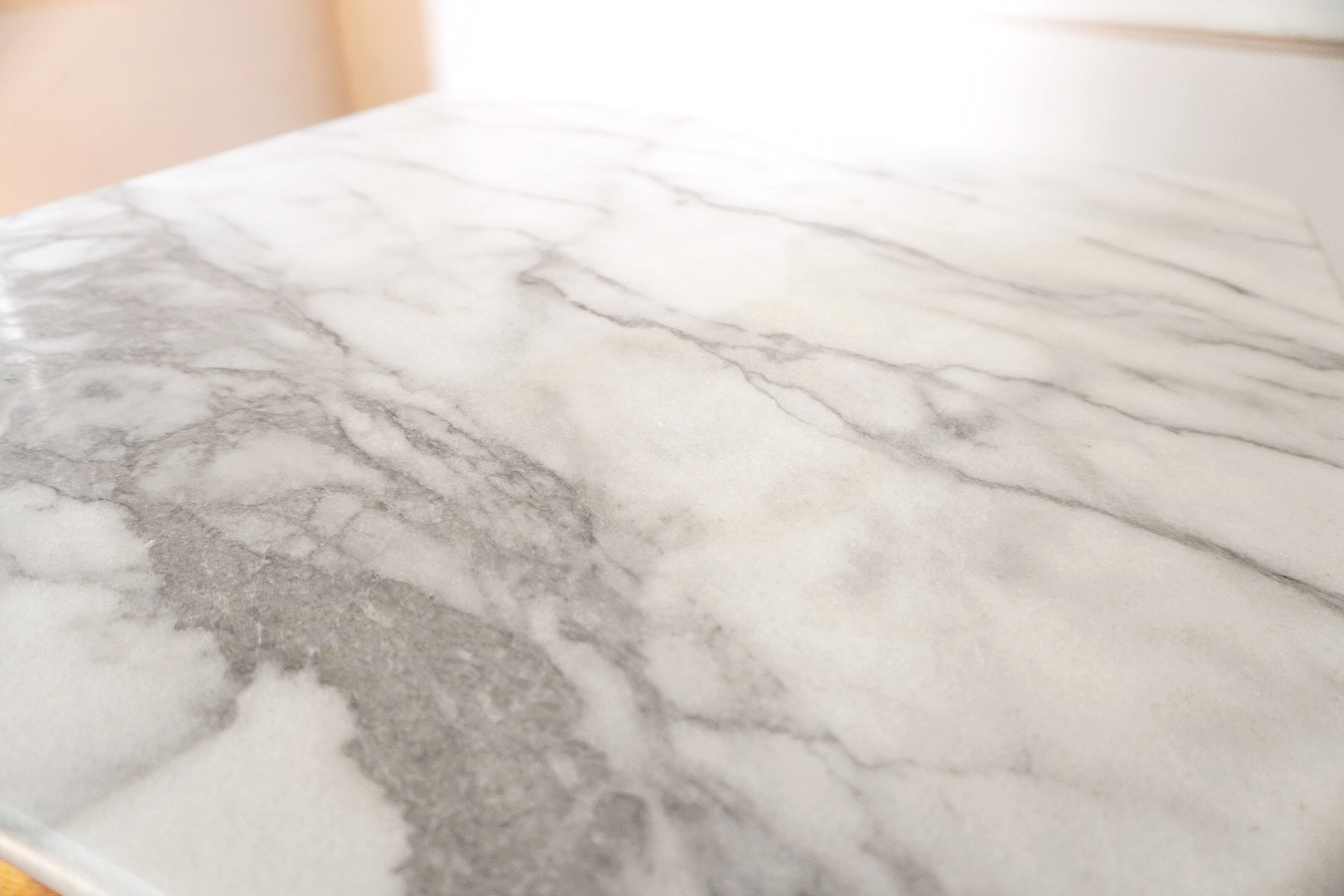 Square marble coffee table