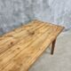 Antique Farmhouse Table French Dining Table in Chestnut Wood 80x200