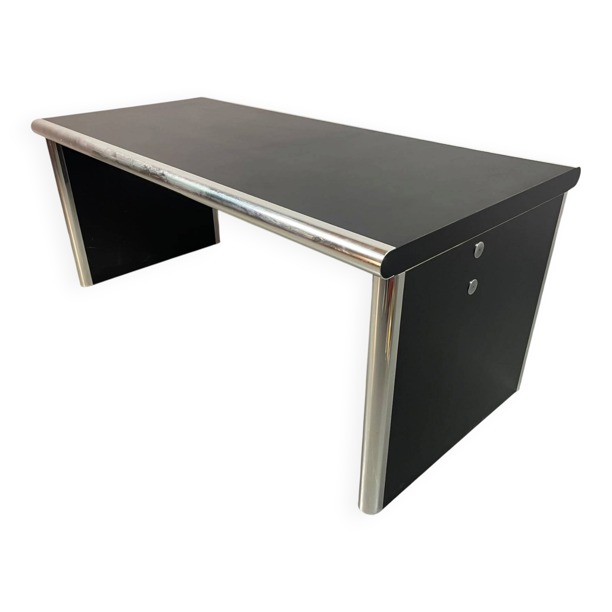 BIG Executive Design Desk by Guido Faleschini for i4 Mariani. Italy, 1970s.