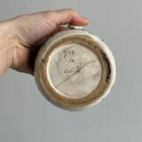 Hand painted ceramic decorative pitcher