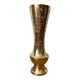 Vase en laiton doré gravé Indien